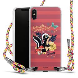 New Carry Case Transparent Stoff colourful/silber