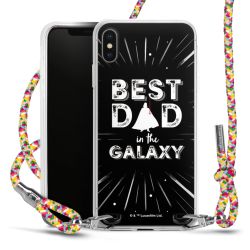 New Carry Case Transparent Stoff colourful/silber