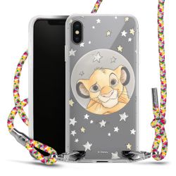 New Carry Case Transparent Stoff colourful/silber