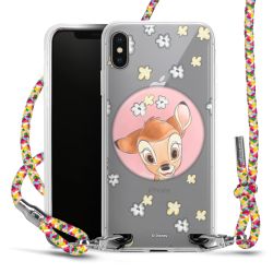 New Carry Case Transparent Stoff colourful/silber