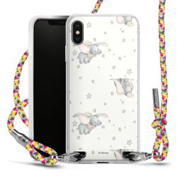 New Carry Case Transparent Stoff colourful/silber