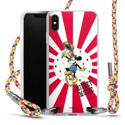 New Carry Case Transparent Stoff colourful/silber