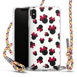 New Carry Case Transparent Stoff colourful/silber