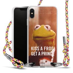 New Carry Case Transparent Stoff colourful/silber