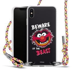 New Carry Case Transparent Stoff colourful/silber