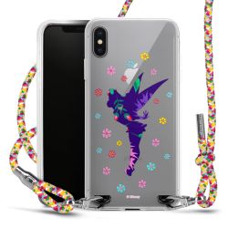 New Carry Case Transparent Stoff colourful/silber