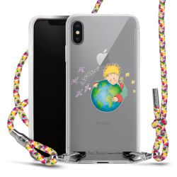 New Carry Case Transparent Stoff colourful/silber