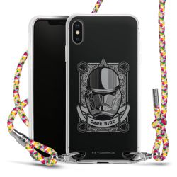 New Carry Case Transparent Stoff colourful/silber