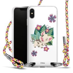 New Carry Case Transparent Stoff colourful/silber