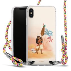 New Carry Case Transparent Stoff colourful/silber