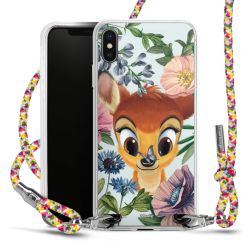 New Carry Case Transparent Stoff colourful/silber