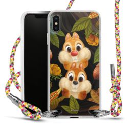 New Carry Case Transparent Stoff colourful/silber