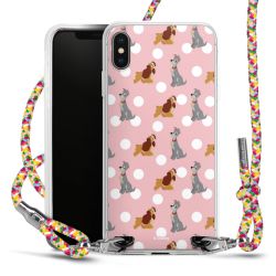 New Carry Case Transparent Stoff colourful/silber