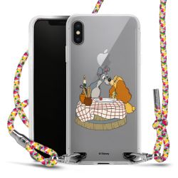 New Carry Case Transparent Stoff colourful/silber