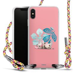 New Carry Case Transparent Stoff colourful/silber