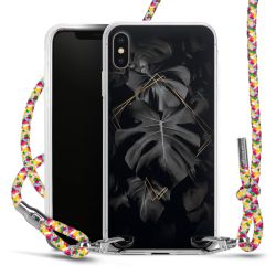 New Carry Case Transparent Stoff colourful/silber