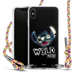 New Carry Case Transparent Stoff colourful/silber