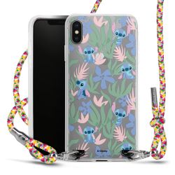 New Carry Case Transparent Stoff colourful/silber