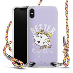 New Carry Case Transparent Stoff colourful/silber