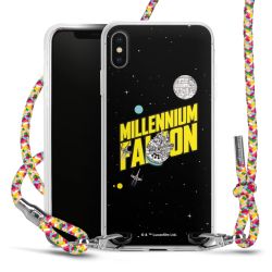 New Carry Case Transparent Stoff colourful/silber