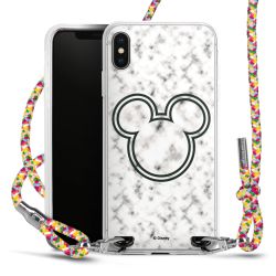 New Carry Case Transparent Stoff colourful/silber