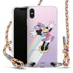 New Carry Case Transparent Stoff colourful/silber