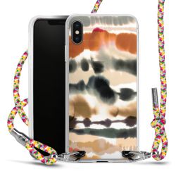 New Carry Case Transparent Stoff colourful/silber