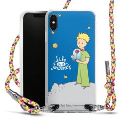 New Carry Case Transparent Stoff colourful/silber