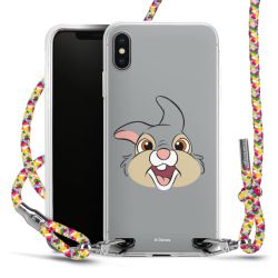 New Carry Case Transparent Stoff colourful/silber