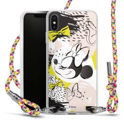 New Carry Case Transparent Stoff colourful/silber