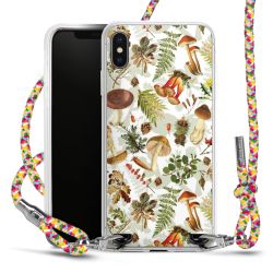 New Carry Case Transparent Stoff colourful/silber