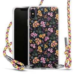 New Carry Case Transparent Stoff colourful/silber