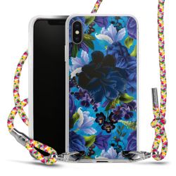 New Carry Case Transparent Stoff colourful/silber