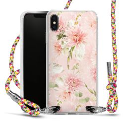 New Carry Case Transparent Stoff colourful/silber