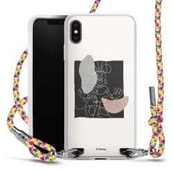 New Carry Case Transparent Stoff colourful/silber