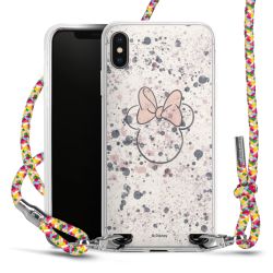 New Carry Case Transparent Stoff colourful/silber