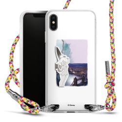 New Carry Case Transparent Stoff colourful/silber