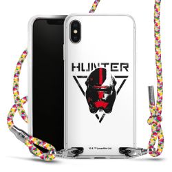 New Carry Case Transparent Stoff colourful/silber