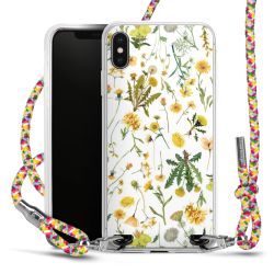 New Carry Case Transparent Stoff colourful/silber