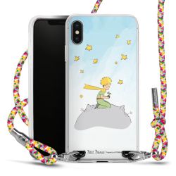 New Carry Case Transparent Stoff colourful/silber