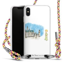 New Carry Case Transparent Stoff colourful/silber