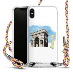 New Carry Case Transparent Stoff colourful/silber