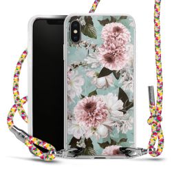 New Carry Case Transparent Stoff colourful/silber