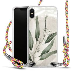 New Carry Case Transparent Stoff colourful/silber