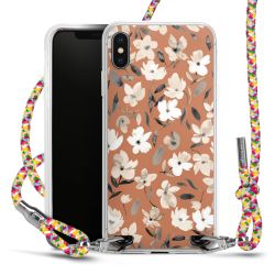 New Carry Case Transparent Stoff colourful/silber