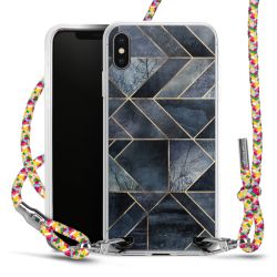 New Carry Case Transparent Stoff colourful/silber