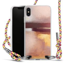 New Carry Case Transparent Stoff colourful/silber