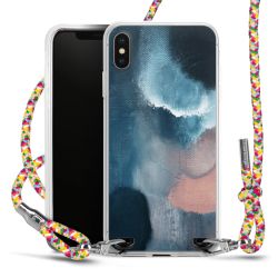 New Carry Case Transparent Stoff colourful/silber