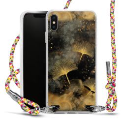 New Carry Case Transparent Stoff colourful/silber