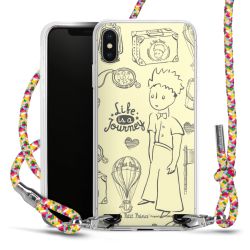 New Carry Case Transparent Stoff colourful/silber